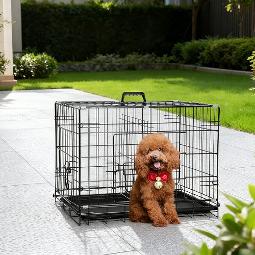 FDW Animal Cage in 18.0"L x 12.0"W x 14.0"H, Dark Black