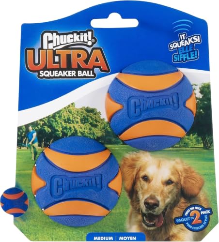 Chuckit! Pet Toy in Medium (Pack of 12), Squeaker