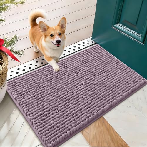 OLANLY Pet Bed Mat in 24" X 16", Deep Plum