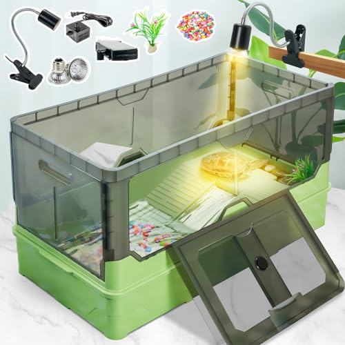 Wedoelsim Vivarium in 18.1x9.9x9.1 Inch, Green