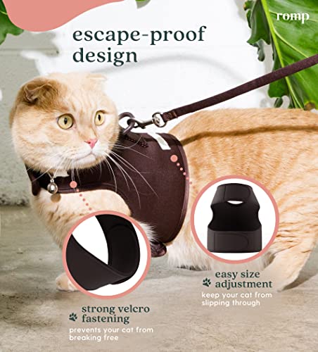 ROMP Animal Harness in Small, Sable Brown