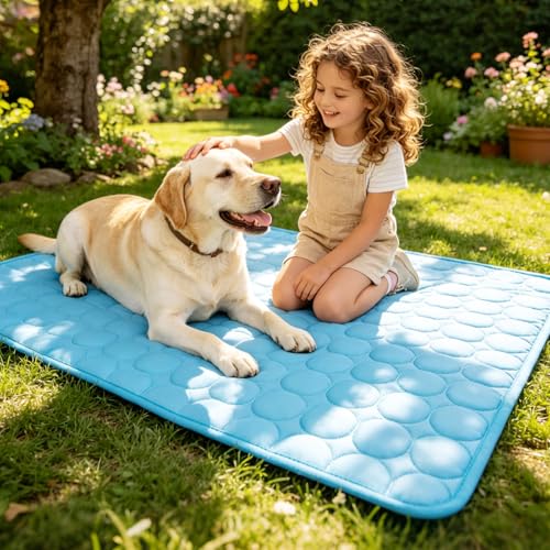 XinChangShangMao Pet Bed Mat in Small 20''×16'', Blue