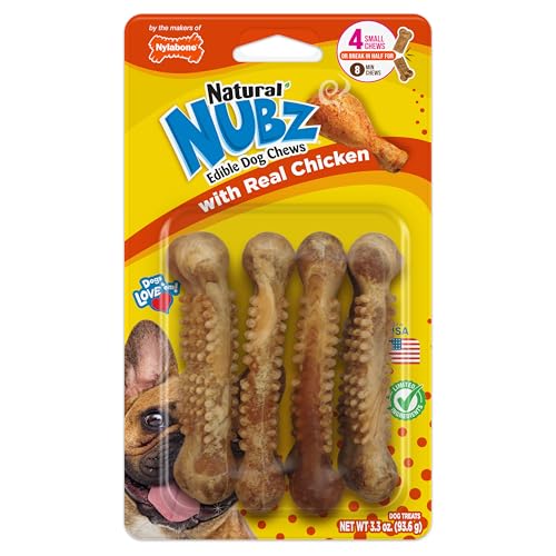 Nylabone Pet Food in 4 Count (Pack of 1), Brown