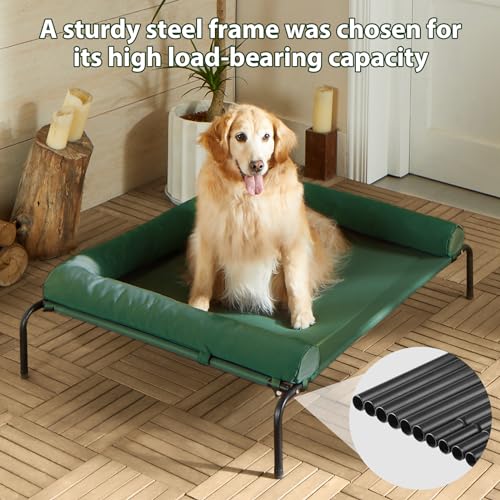 RRPETHOME Pet Bed Mat in 47.0"L x 36.0"W x 7.0"Th, light caramel