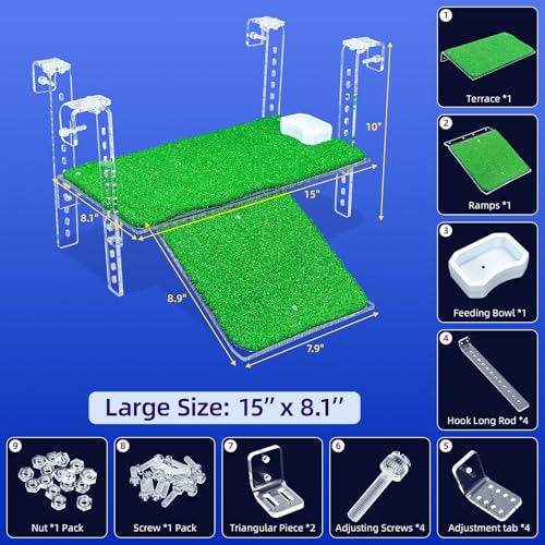 Bluecoco Animal Shelter in 15x8.1 Inch, Transparent