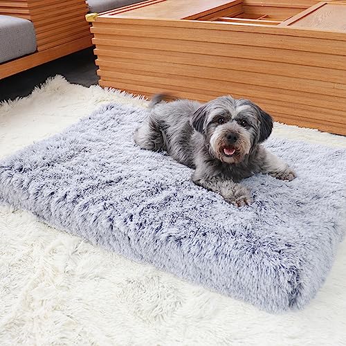 BECNBEAU Pet Bed Mat in S, Greyish White