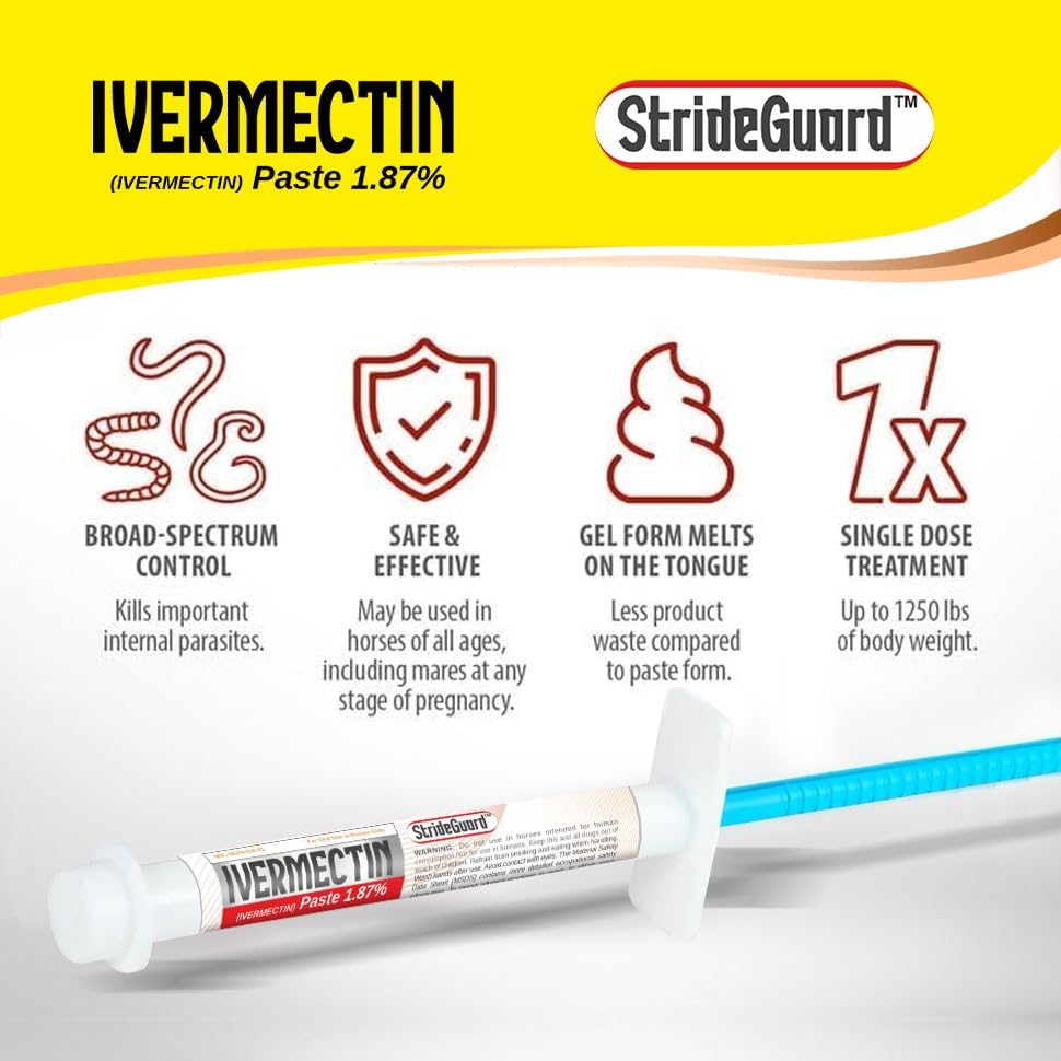 StrideGuard Animal Medication in 1 PACK, Yallow