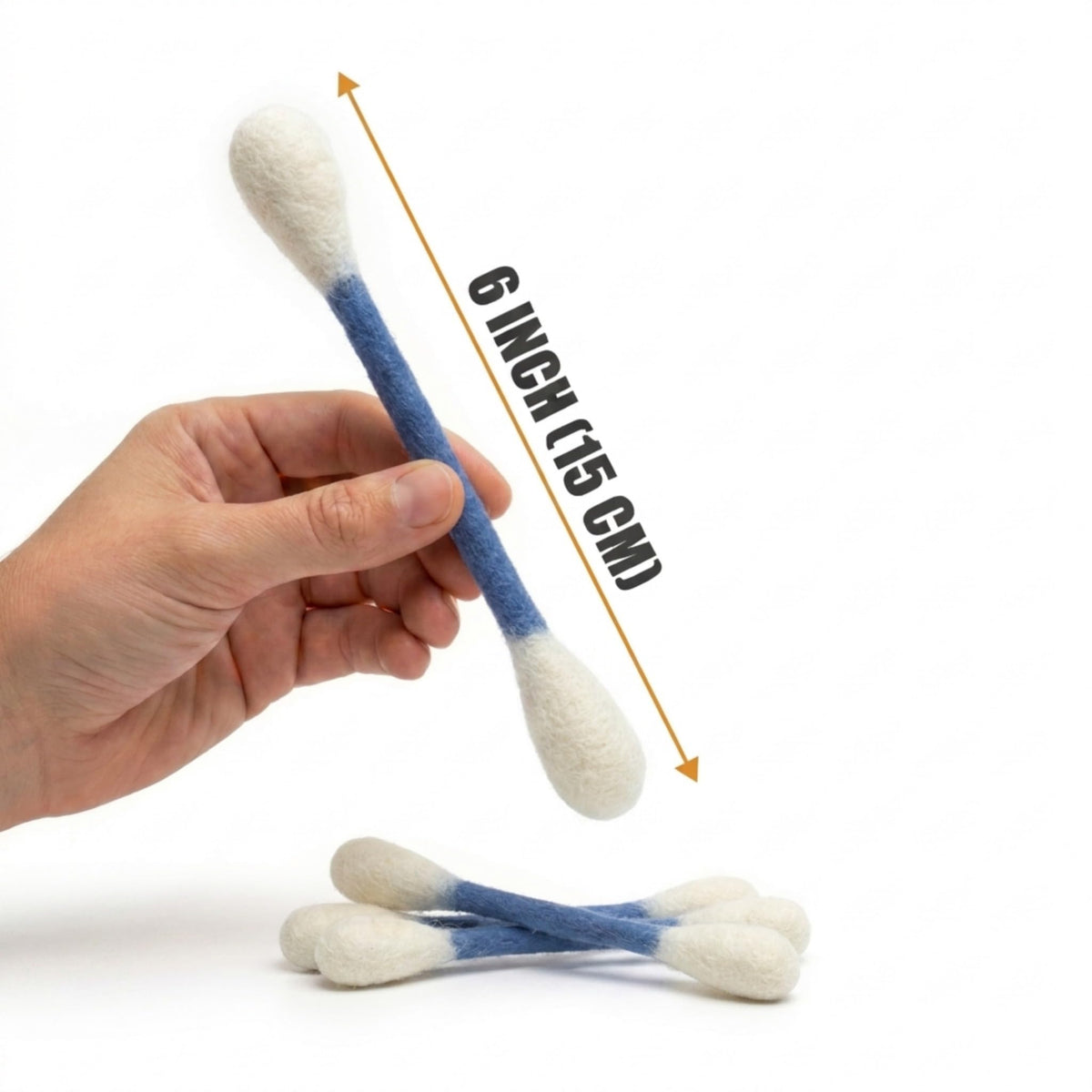 Glaciart One Pet Toy in Regular, Blue Swabs