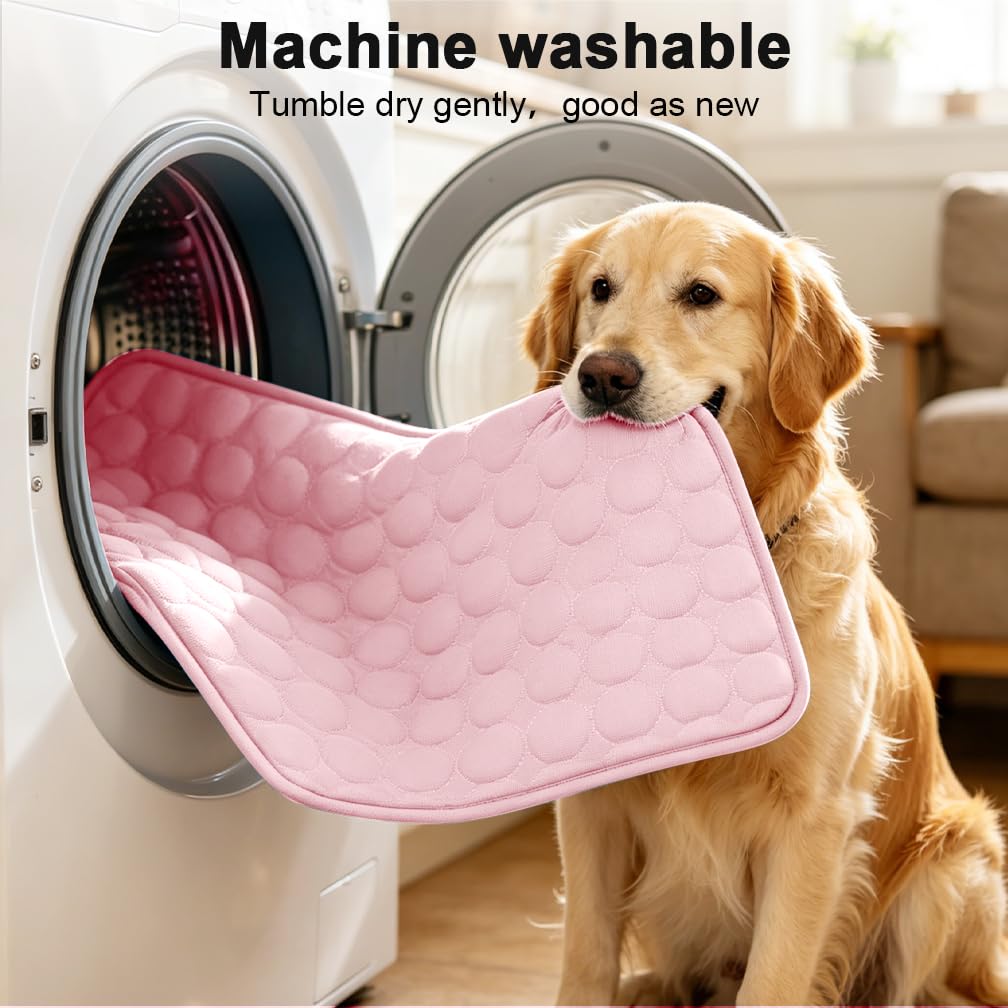 MeiLiMiYu Pet Bed Mat in 40x28 in, Pink
