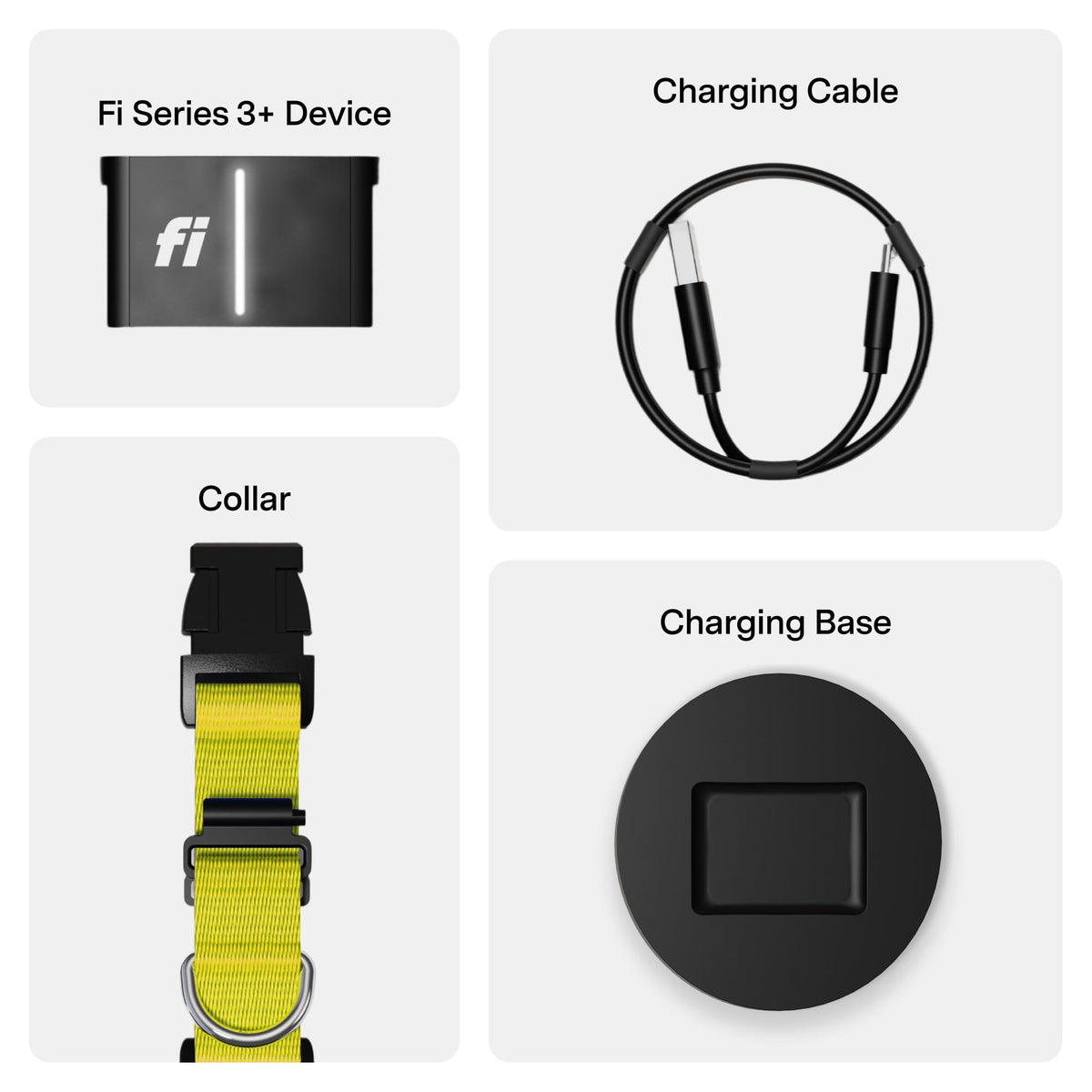 Fi Location Tracker in X-Small, Yellow