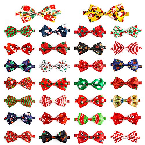 Segarty Pet Apparel in Adjustable, fits neck sizes 7.9''-17.9'', 30pcs-Happy Time