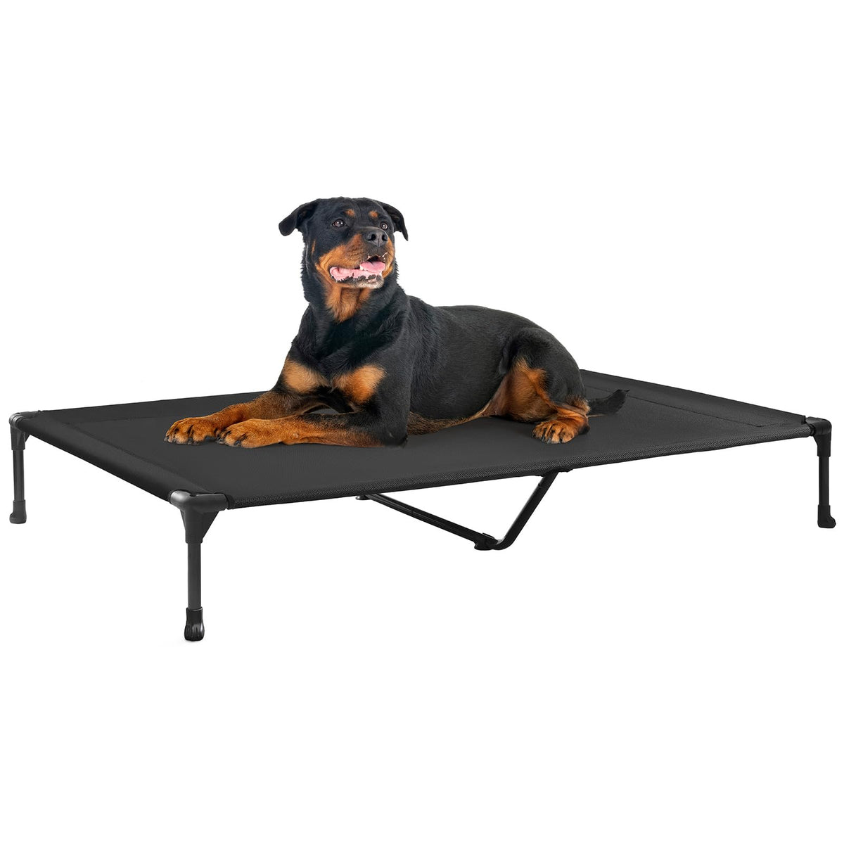 Veehoo Pet Bed Mat in 53.0"L x 37.0"W x 9.0"Th, Black