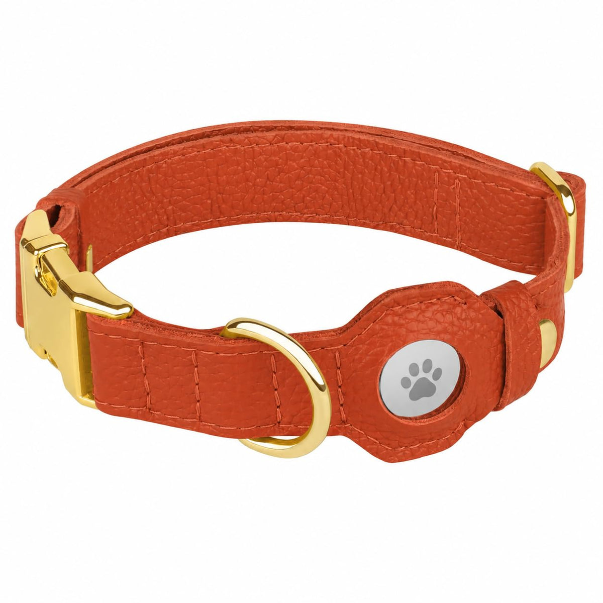 BUDKAS Animal Collar in XS, 9"-12" Neck Fit, Orange