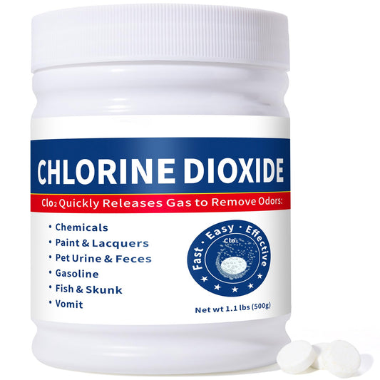 QUBIT Area Deodorizer in 500 Count (Pack of 1), White