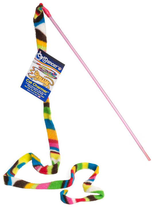 Cat Dancer Pet Toy in 1 pack, Multi Color Pattern (Colors Vary)