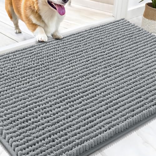 OLANLY Pet Bed Mat in 30" X 20", Grey