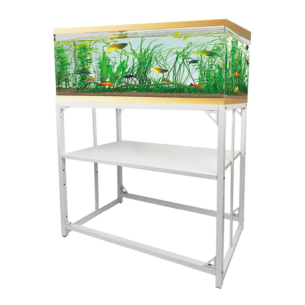MEWSDEN Item Stand in (40 Gallon)36.5"x18.5", White