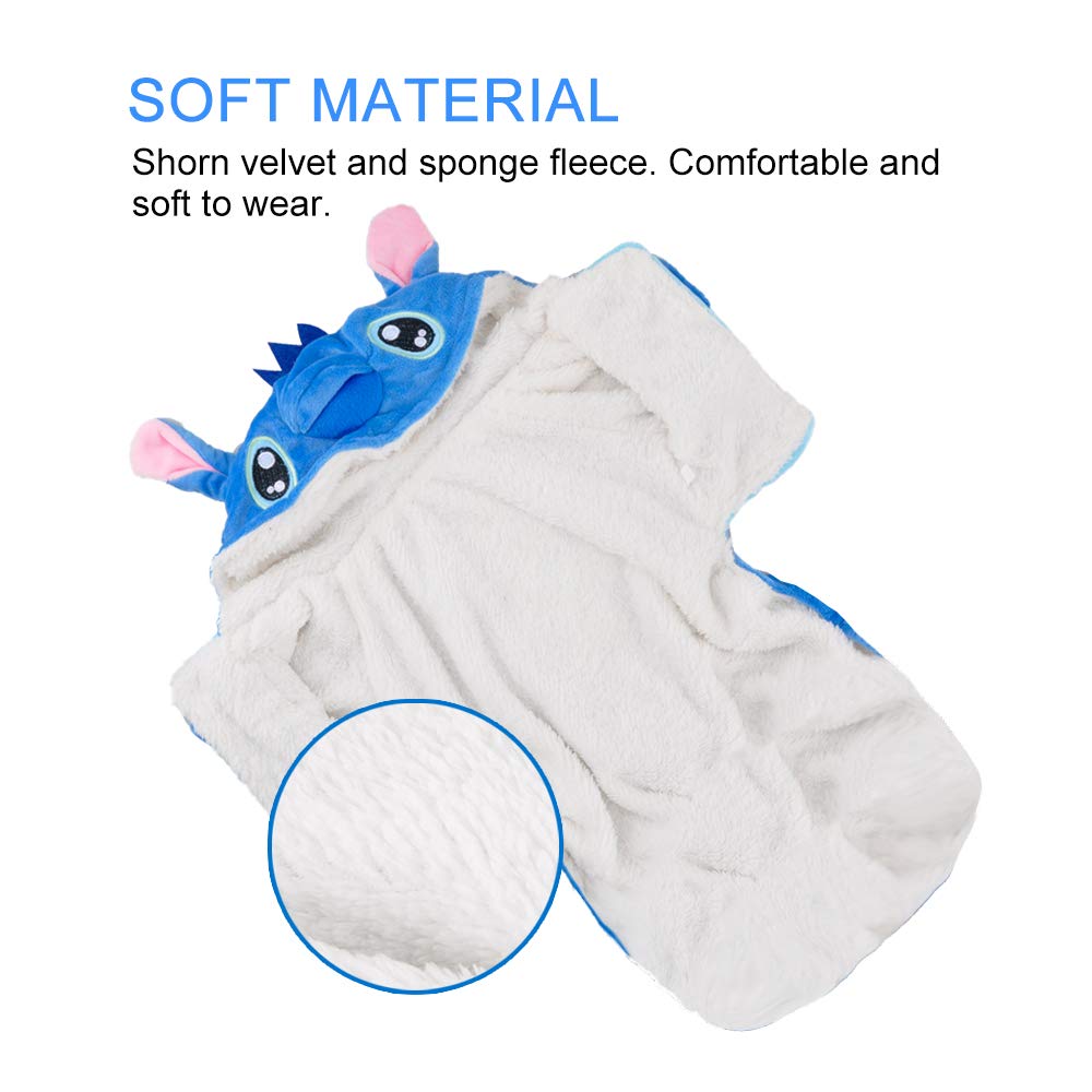 Gimilife Pet Apparel in XXS, Blue