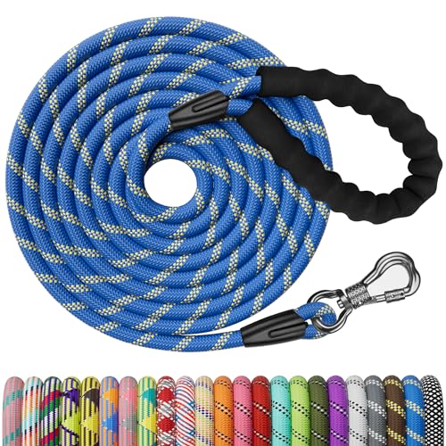 NTR Leash in 15ft*1/2", Blue