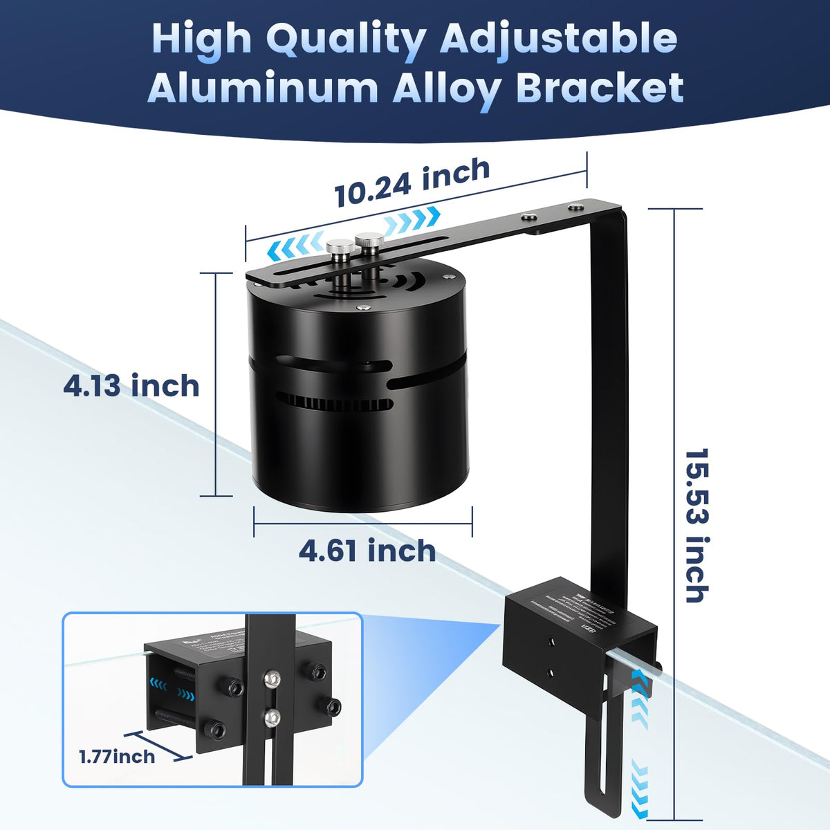 AQQA Electric Light in Black