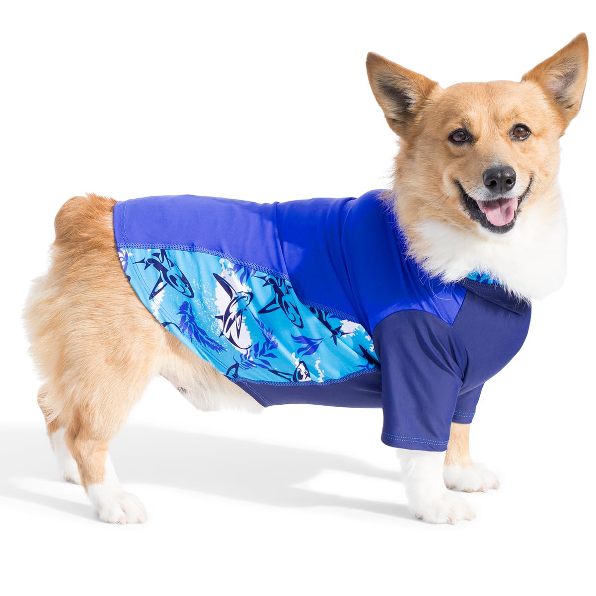 PlayaPup Pet Apparel in XX-Small, Bianco