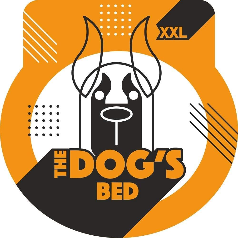 The Dog's Balls Pet Supplies in XXL Spare Cover (6" Deep), Black Plush