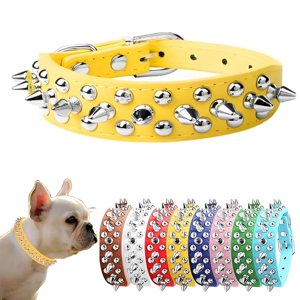 PSPORT Animal Collar in L(Neck 16-18"), Yellow