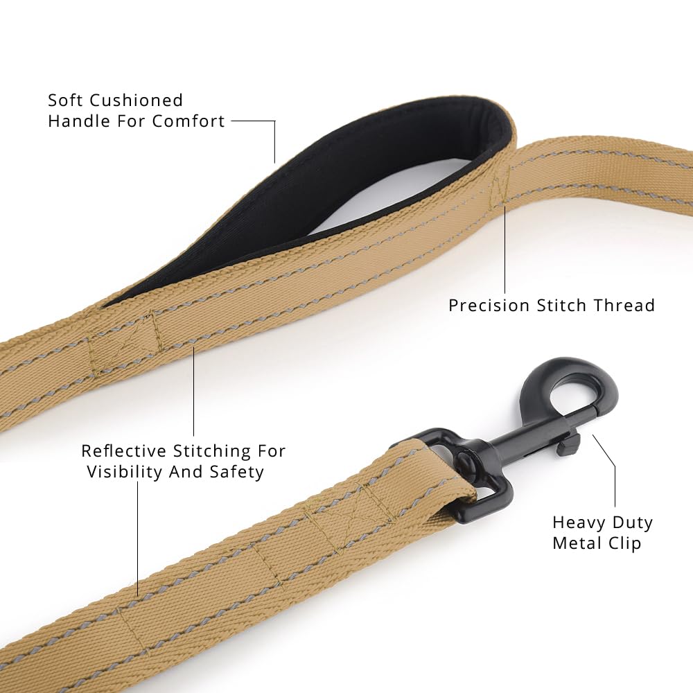 PLUTUS PET Leash in 4 FT, Brown