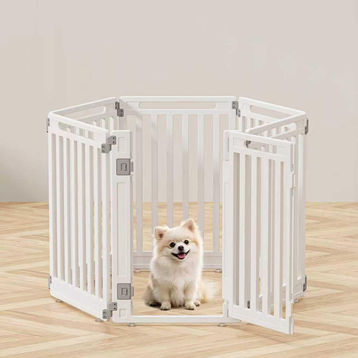 Gupamiga Pet Playpen in White
