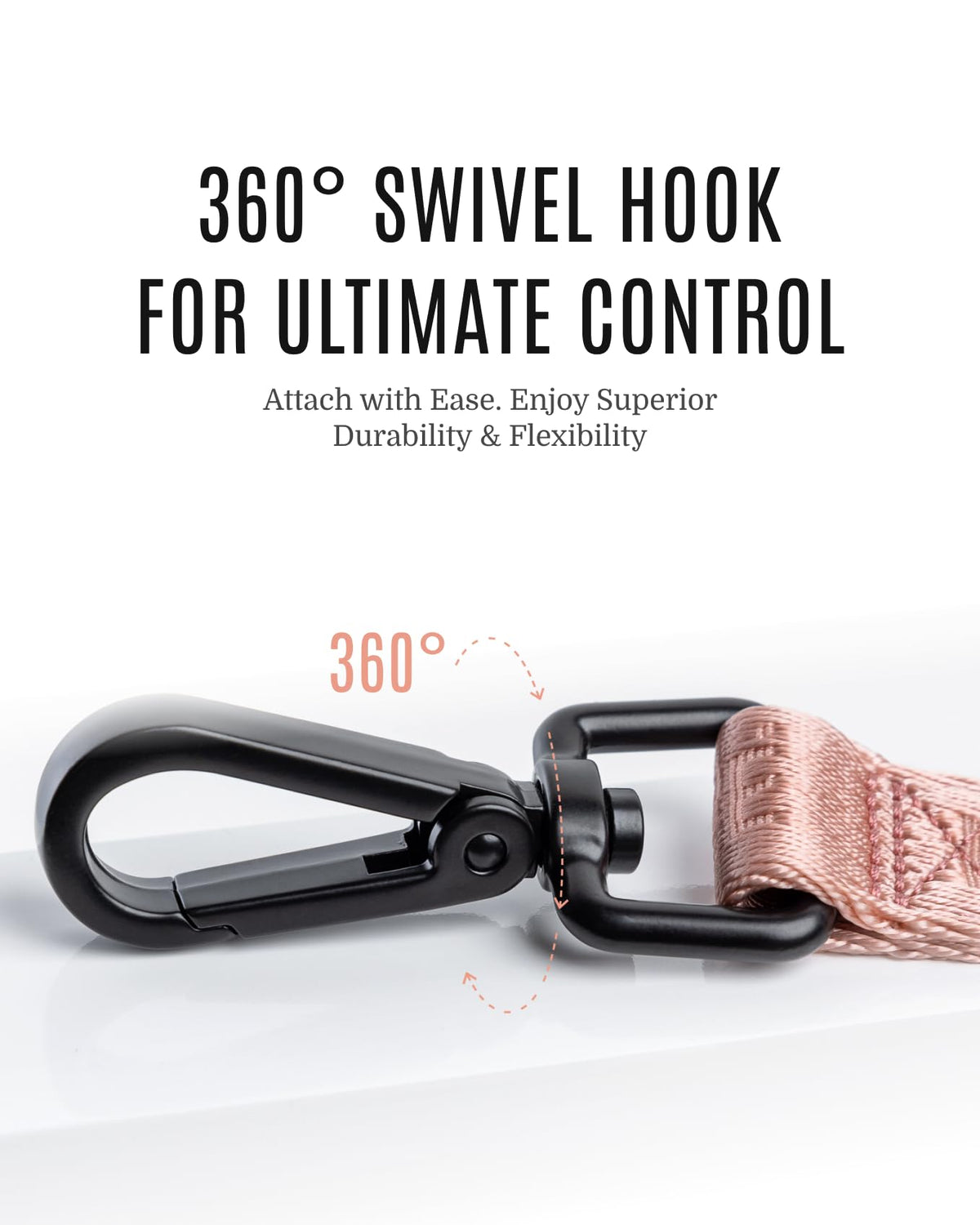 Fei and Eve Leash in 4FT, Pink