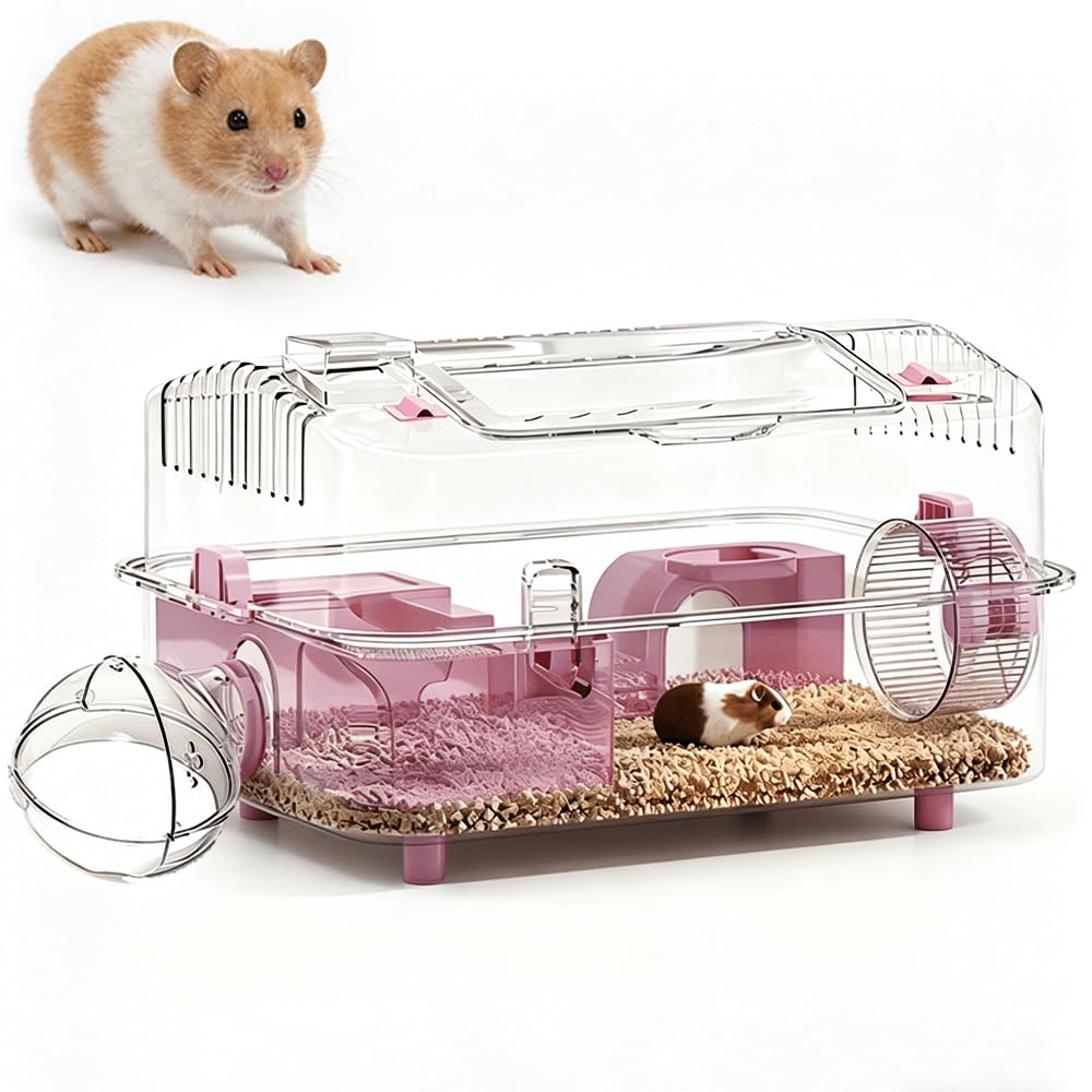 VE ThalasynTech Animal Cage in M, Pink