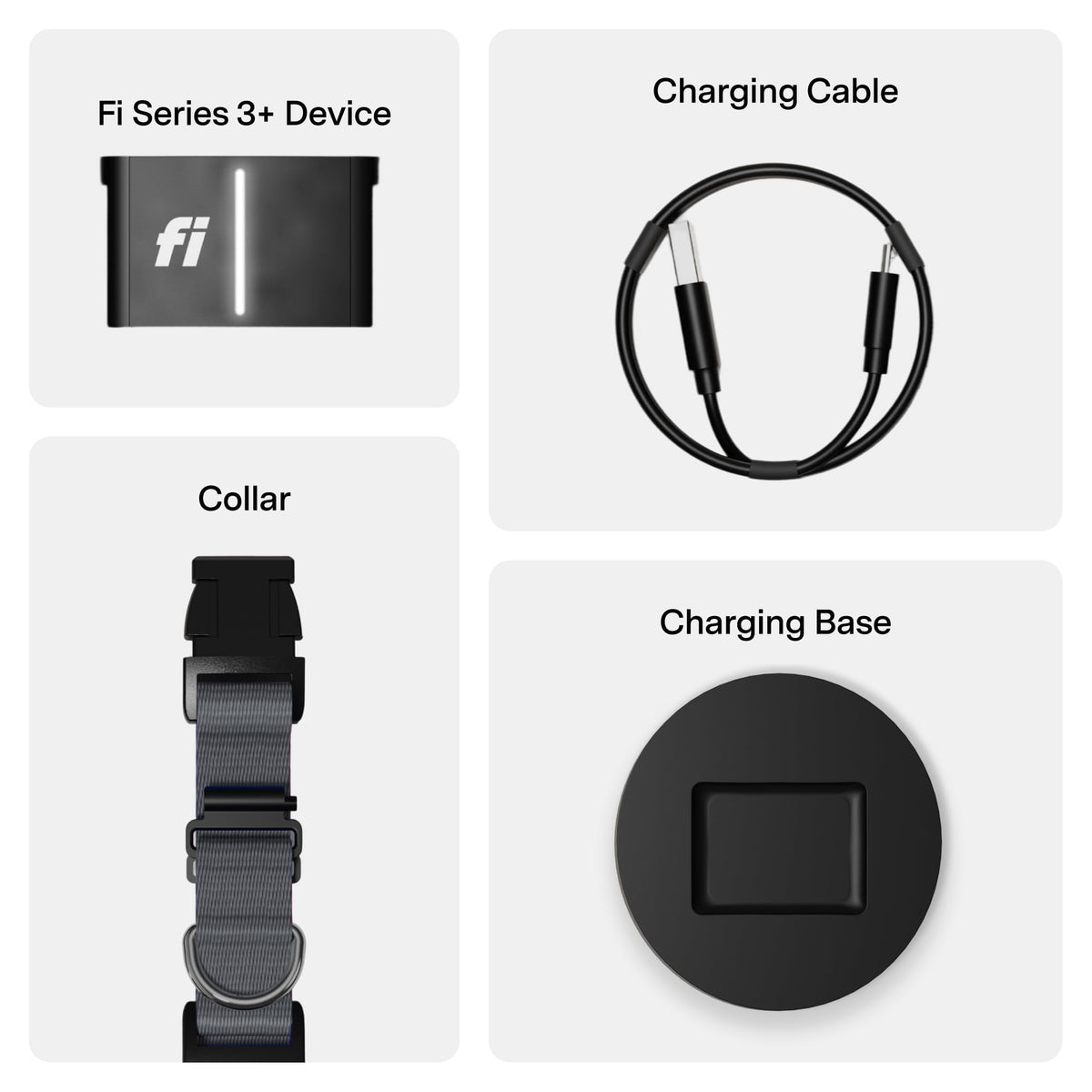 Fi Location Tracker in X-Small, Gray