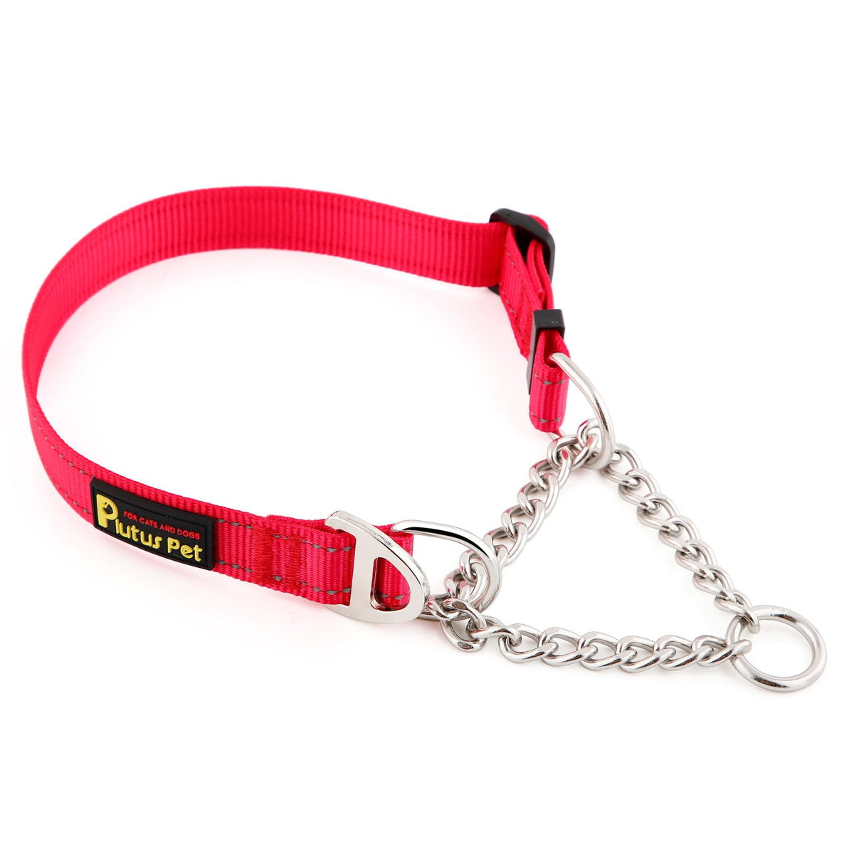 PLUTUS PET Animal Collar in Small, Red