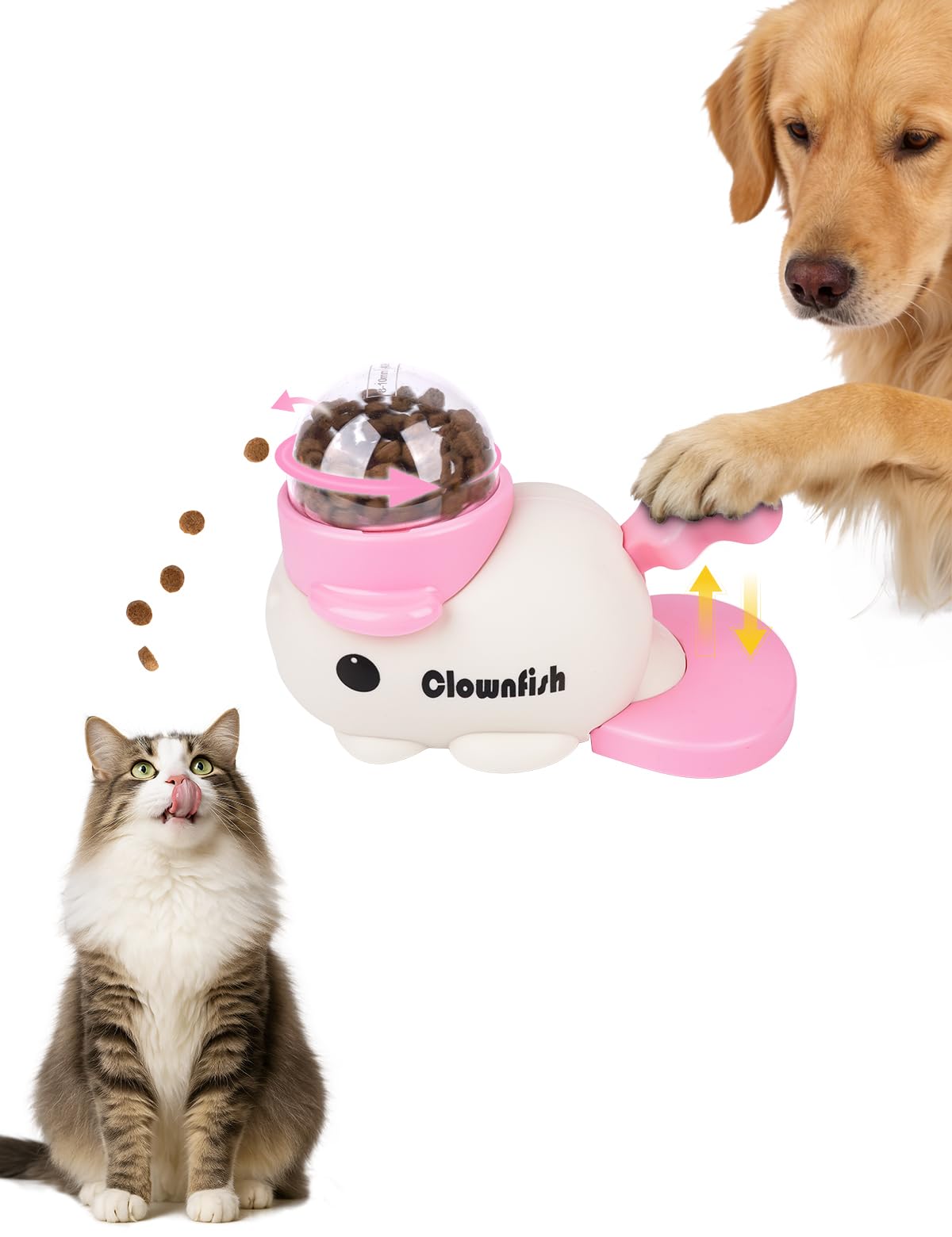 Generic Pet Feeder in pink