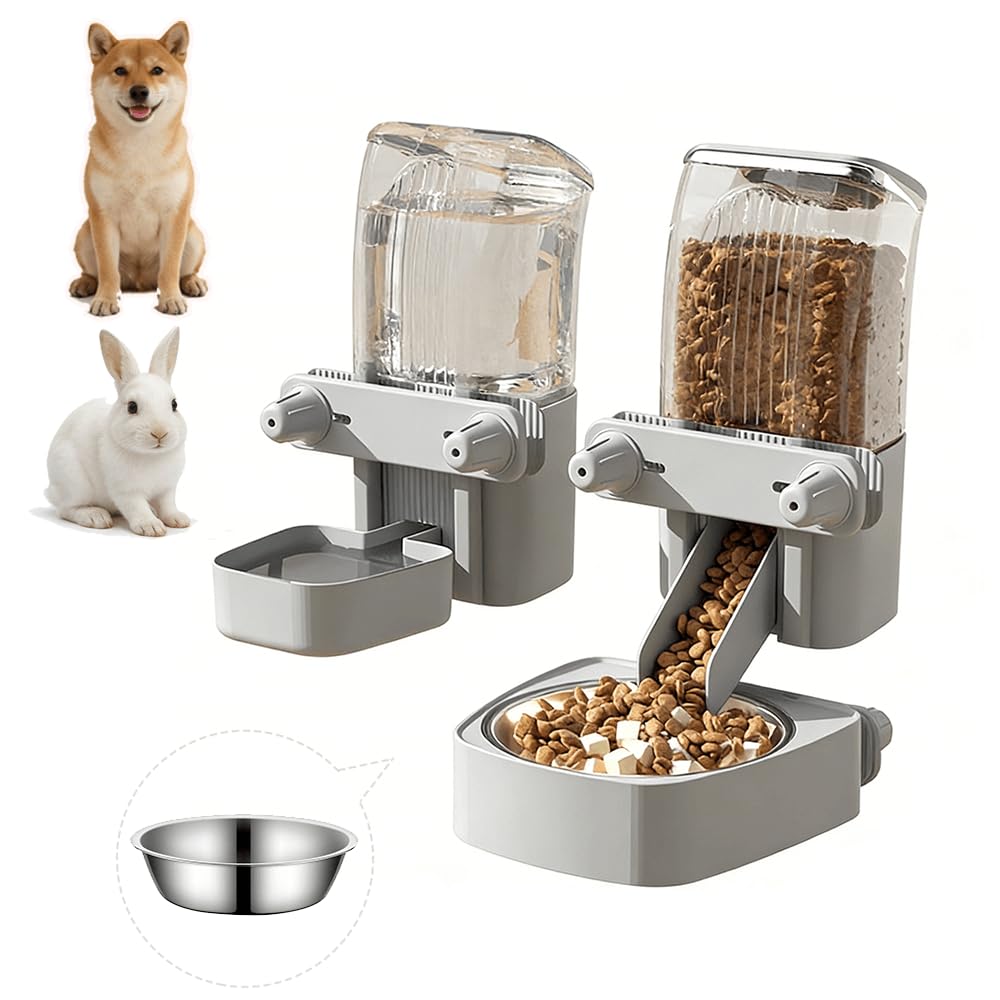 VE ThalasynTech Pet Feeder in Grey