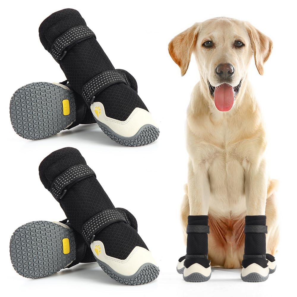 MUSIMC Paw Hoof Protector in Size 1: 1.57''x1.37''(L*W), B-Black gray