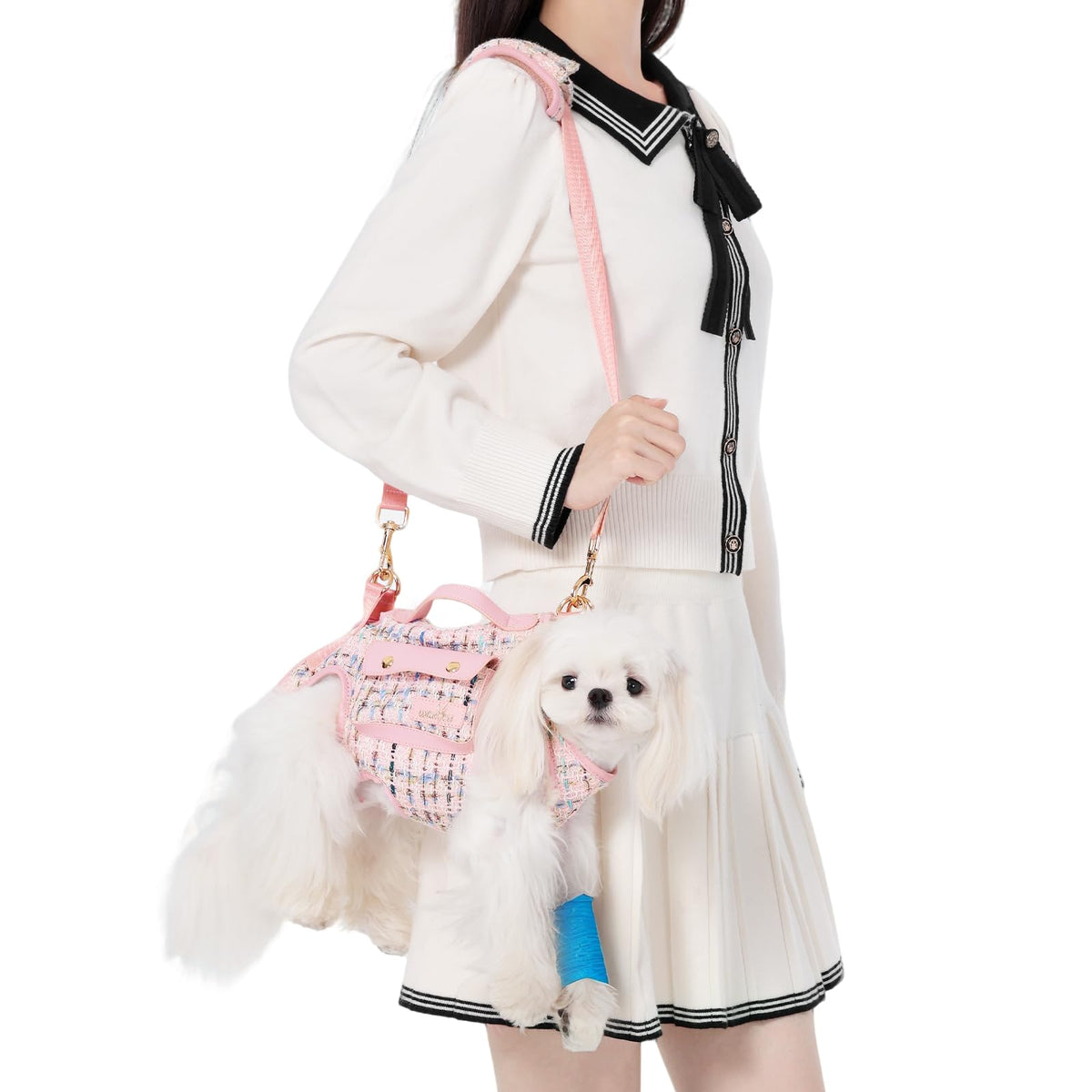 wakytu Animal Harness in X-Small(2-5 LBS), 2.0 Pink