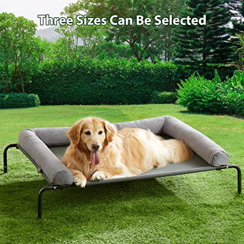 RRPETHOME Pet Bed Mat in 43.0"L x 31.0"W x 8.0"Th, light gray