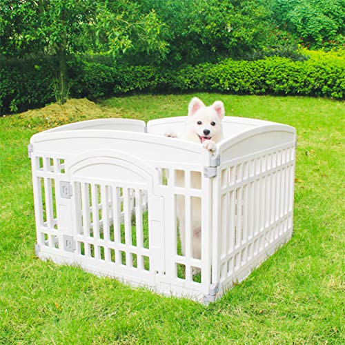 Gupamiga Pet Playpen in White