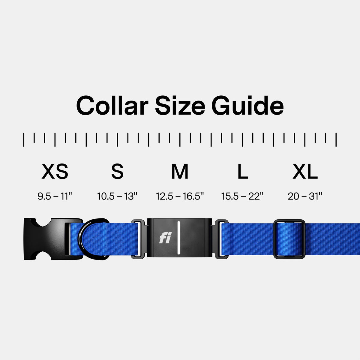 Fi Location Tracker in X-Small, Blue