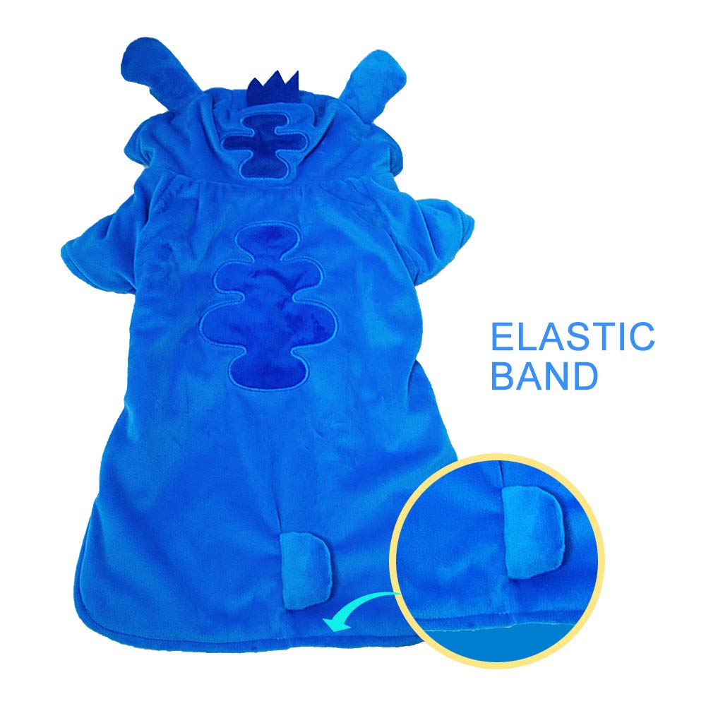 Gimilife Pet Apparel in S ( 7-15 LB | 17.32"Chest Girth ), Blue