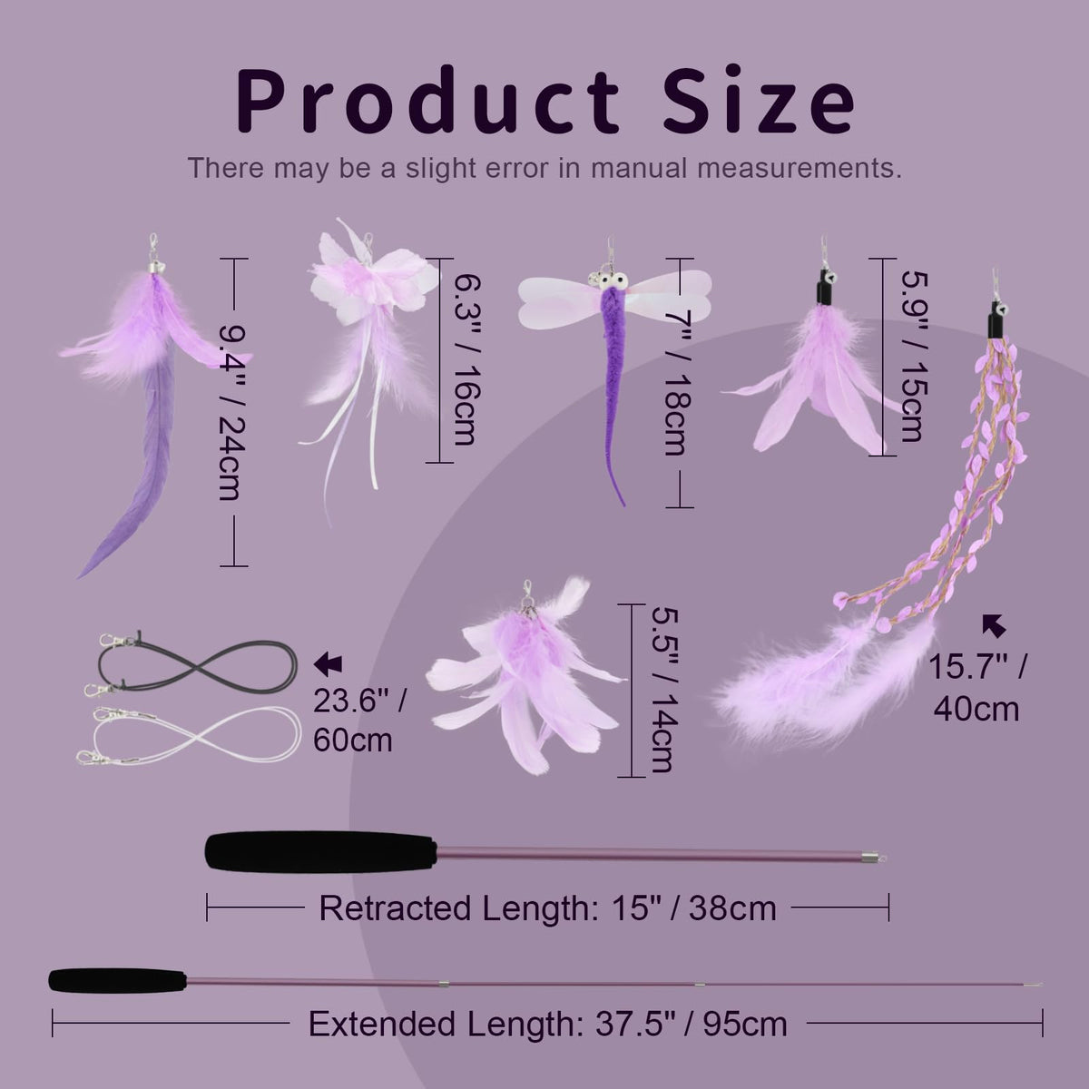 SONGWAY Pet Toy in Purple