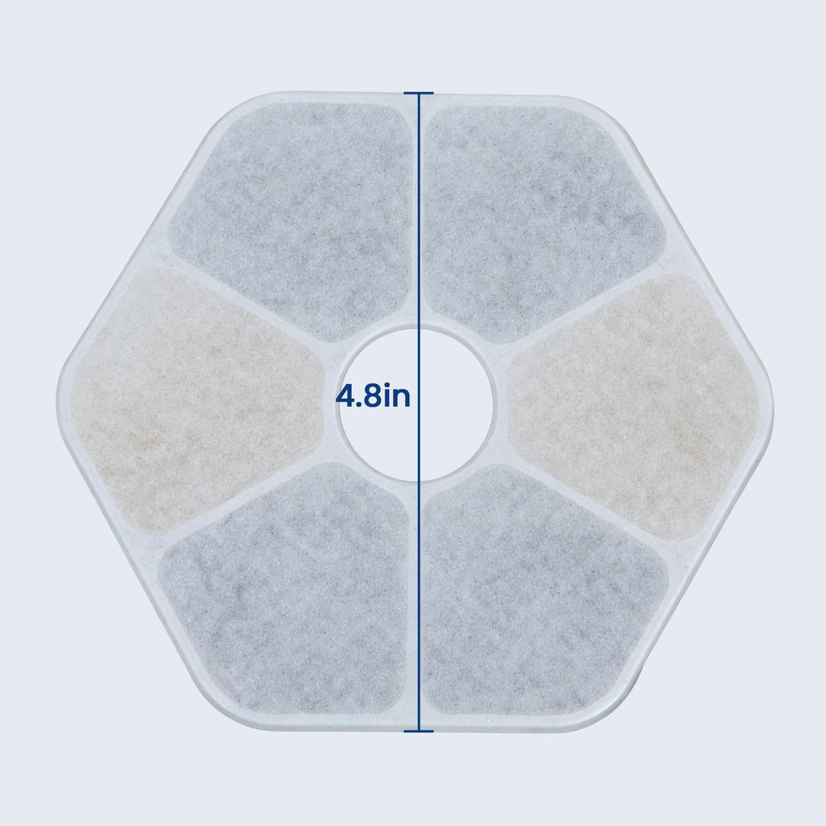 Zvaiv Animal Water Dispenser in 6 Filters + 6 Pump Sponges