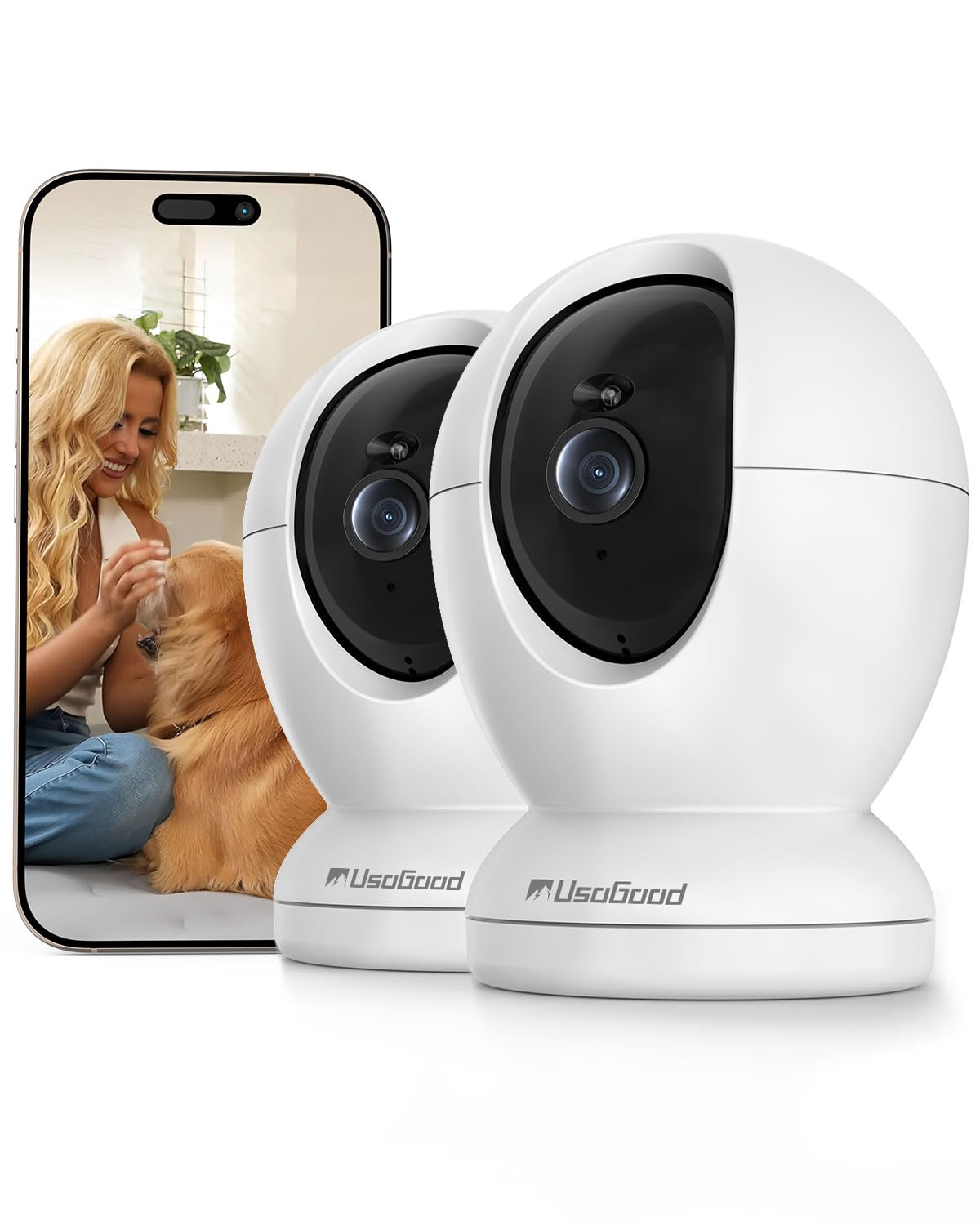 usogood Security Camera in White-2