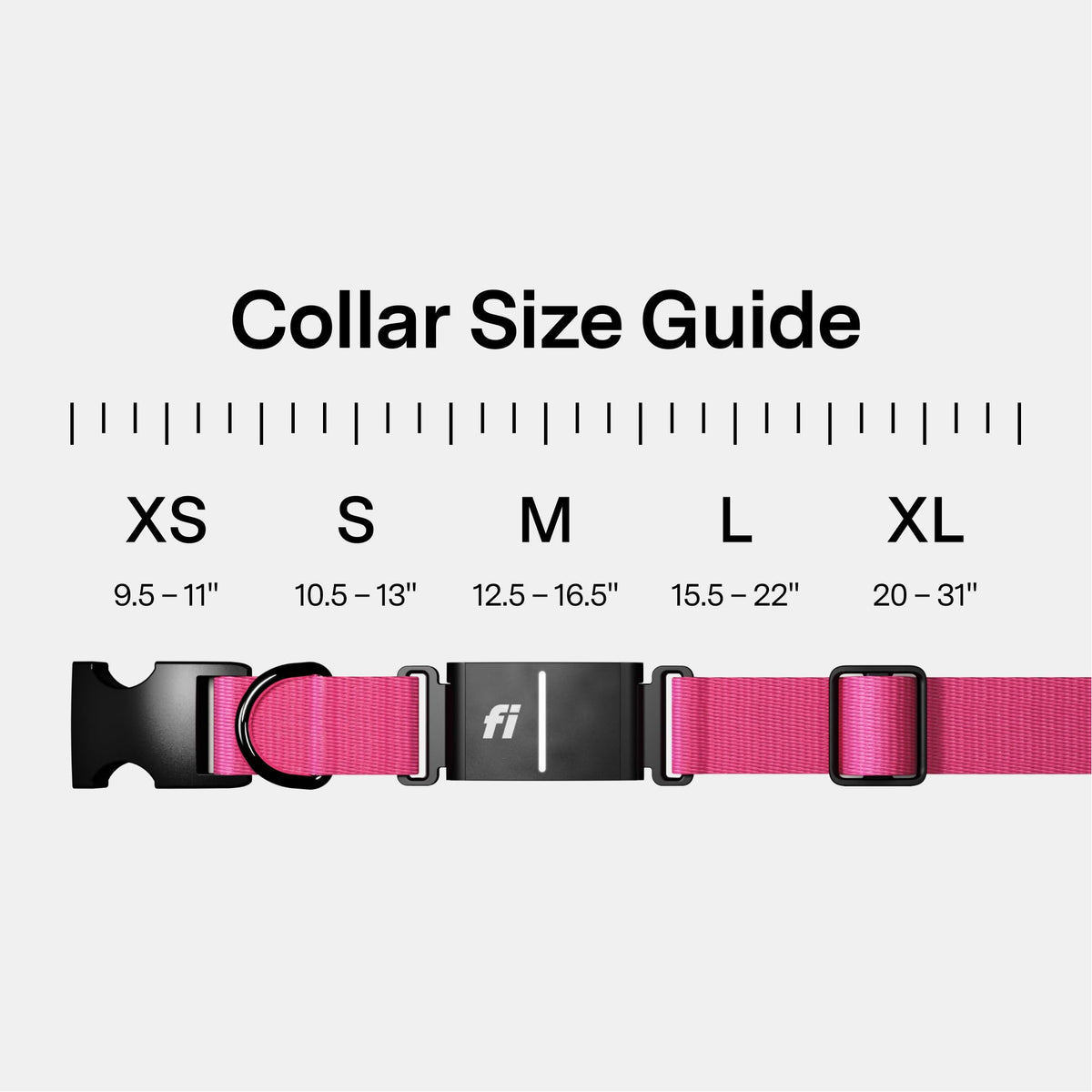 Fi Location Tracker in X-Small, Pink