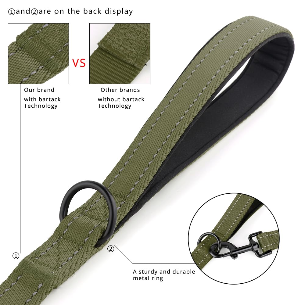 PLUTUS PET Leash in 4 FT, Ranger Green