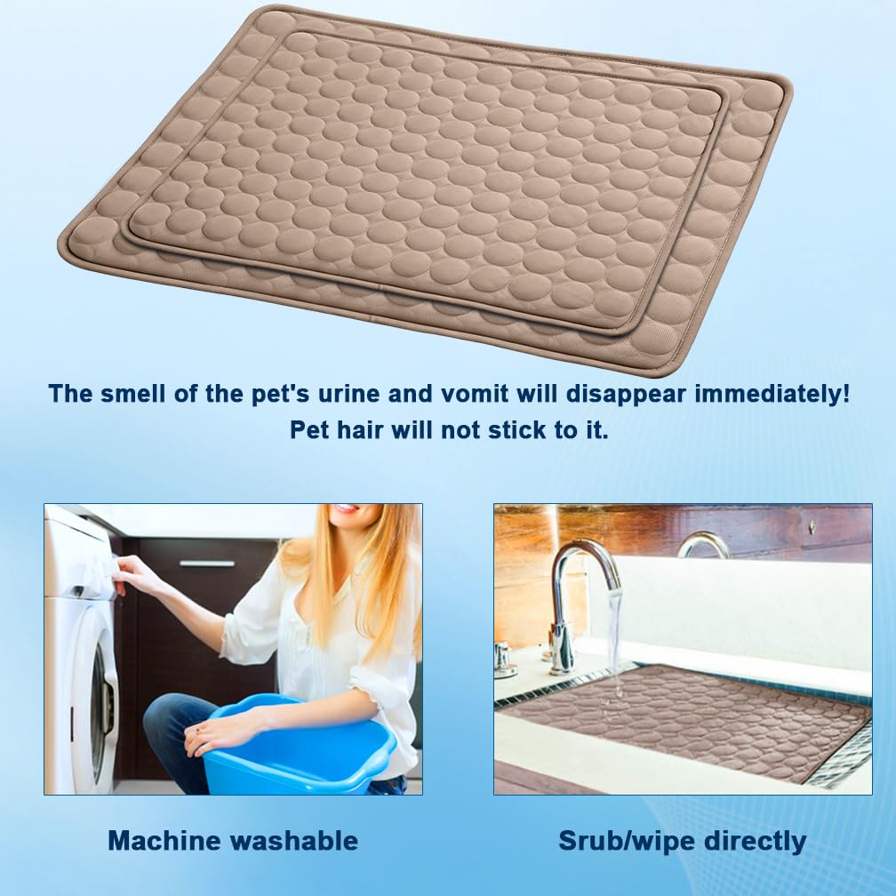 MeiLiMiYu Pet Bed Mat in 28x22 in, Coffee