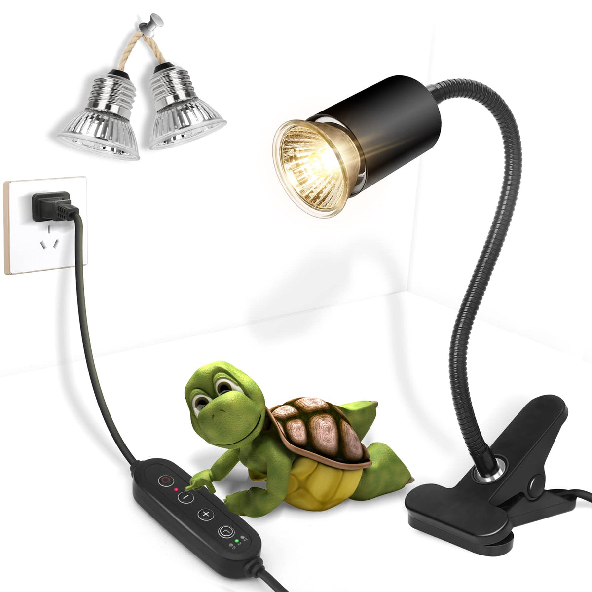 Fischuel Light Bulb in Black