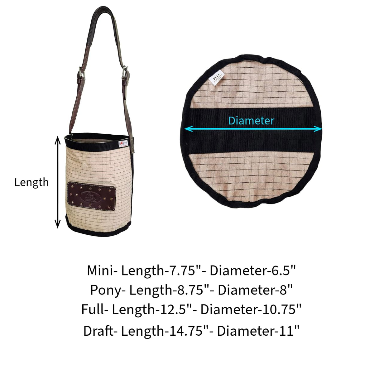 Derby Originals Livestock Feeder in Draft, Black