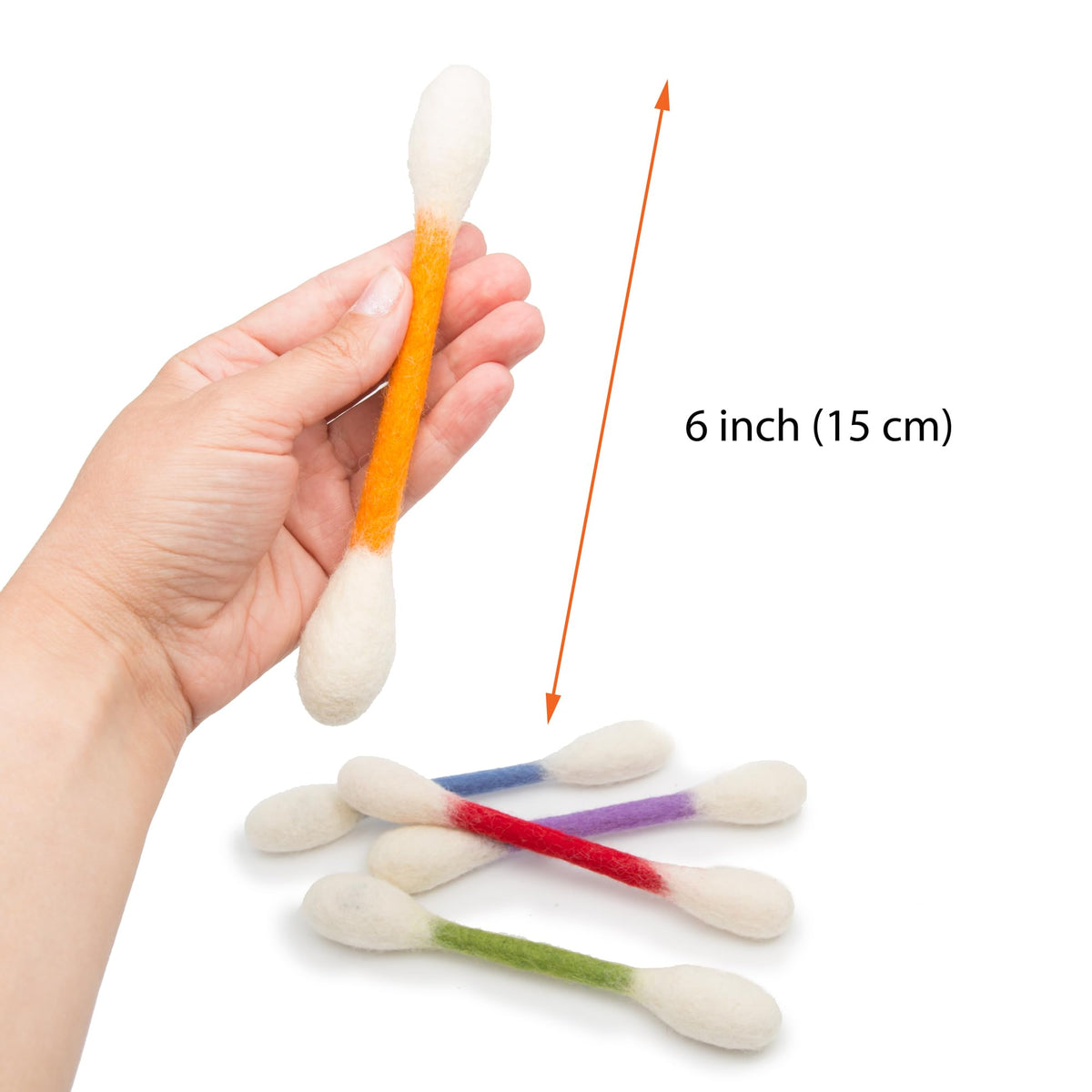 Glaciart One Pet Toy in Regular, Colorful Swabs 12pcs